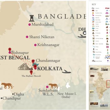India - Map West Bengal - Voyages Personnalisés